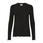  Kaffe KAdrew Turtleneck t shirt zwart